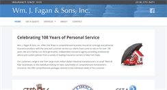 Desktop Screenshot of faganandsons.com